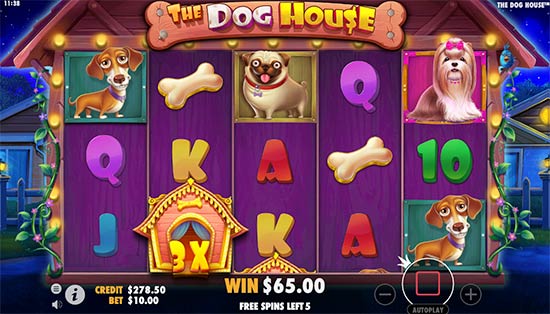 The dog house slot free